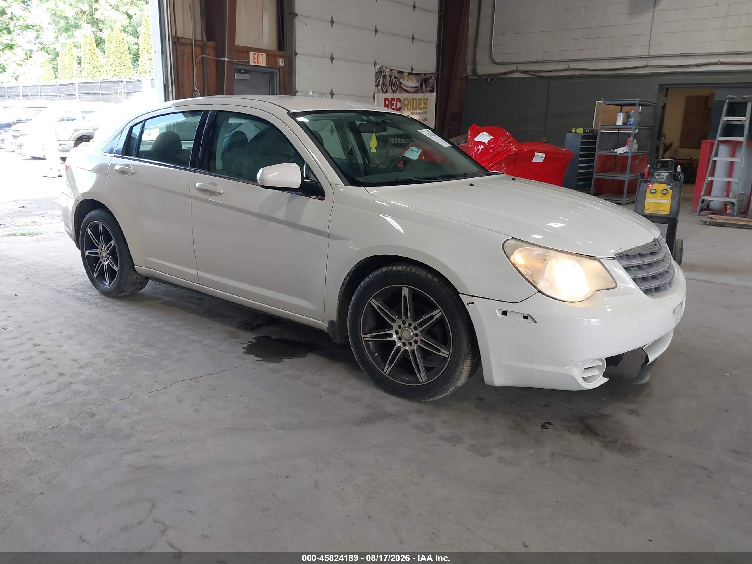 2008 Chrysler Sebring Touring Белый vin: 1C3LC56R98N238715