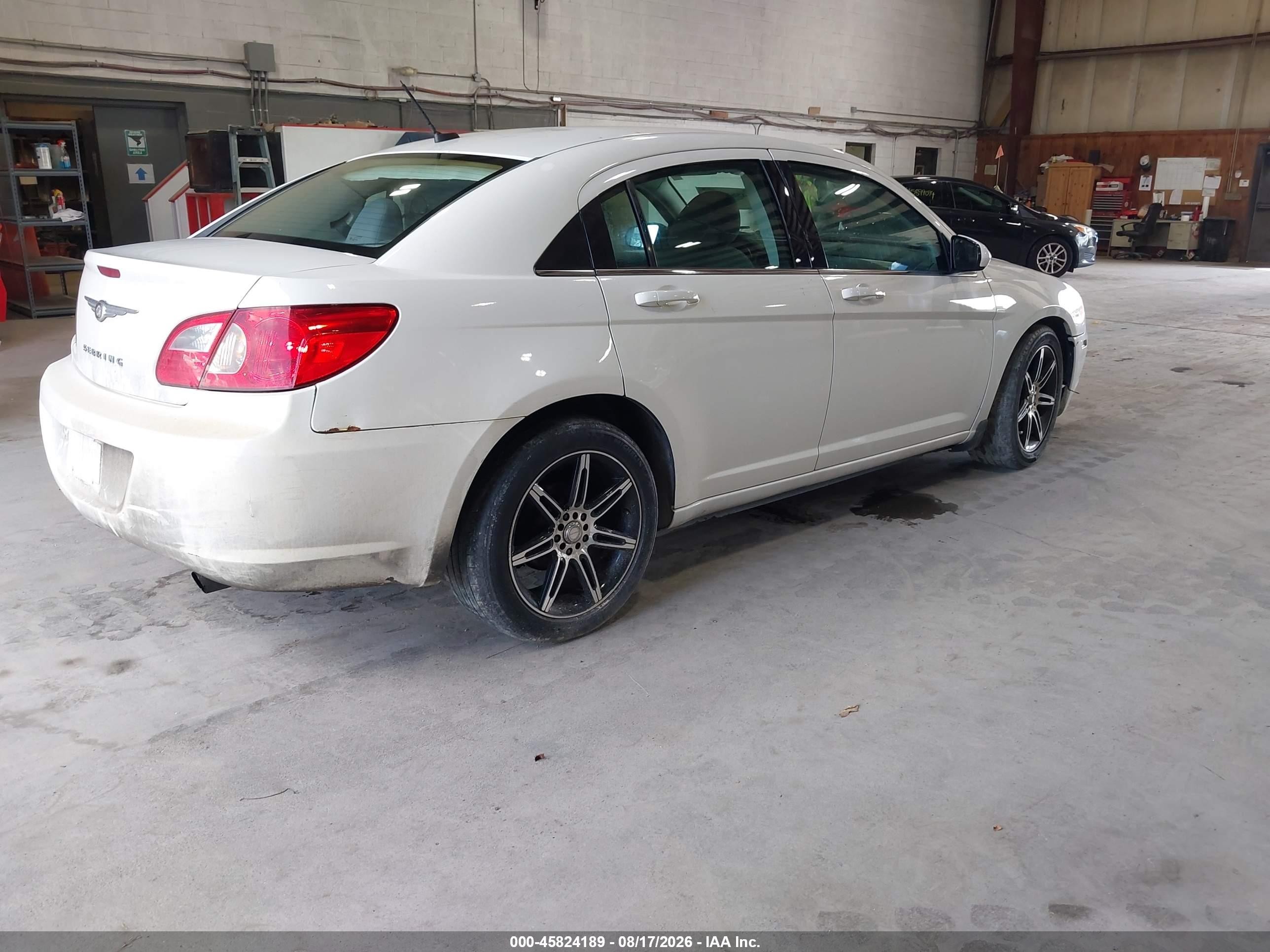 2008 Chrysler Sebring Touring Белый vin: 1C3LC56R98N238715