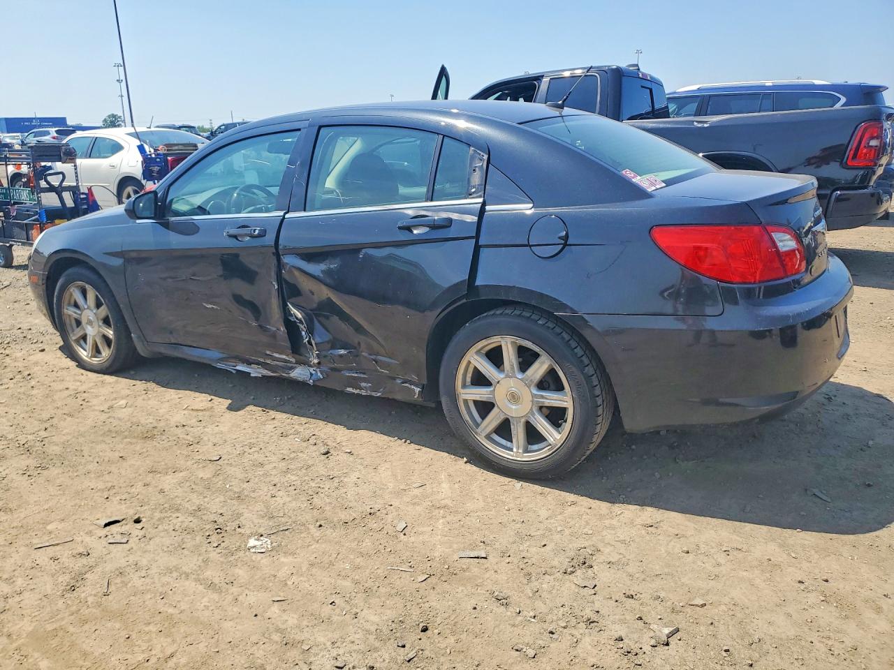 2009 Chrysler Sebring Touring Black vin: 1C3LC56V69N562719