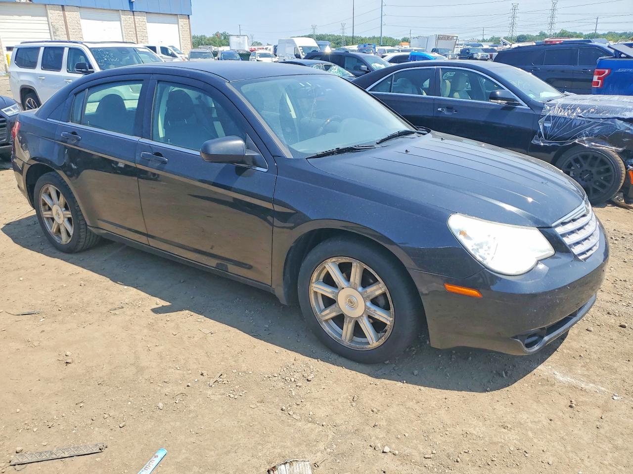 2009 Chrysler Sebring Touring Black vin: 1C3LC56V69N562719