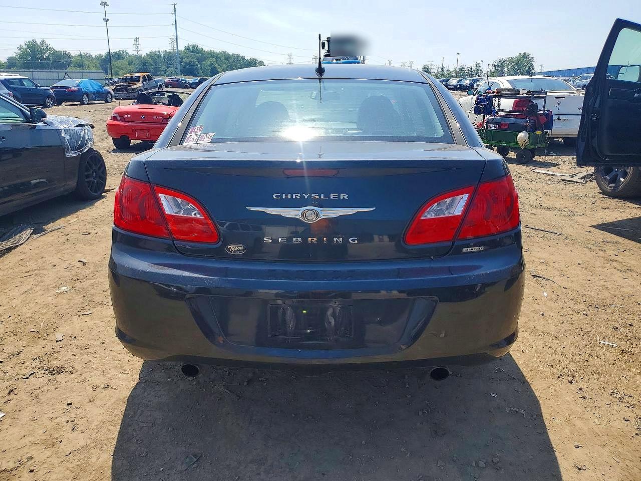 2009 Chrysler Sebring Touring Black vin: 1C3LC56V69N562719