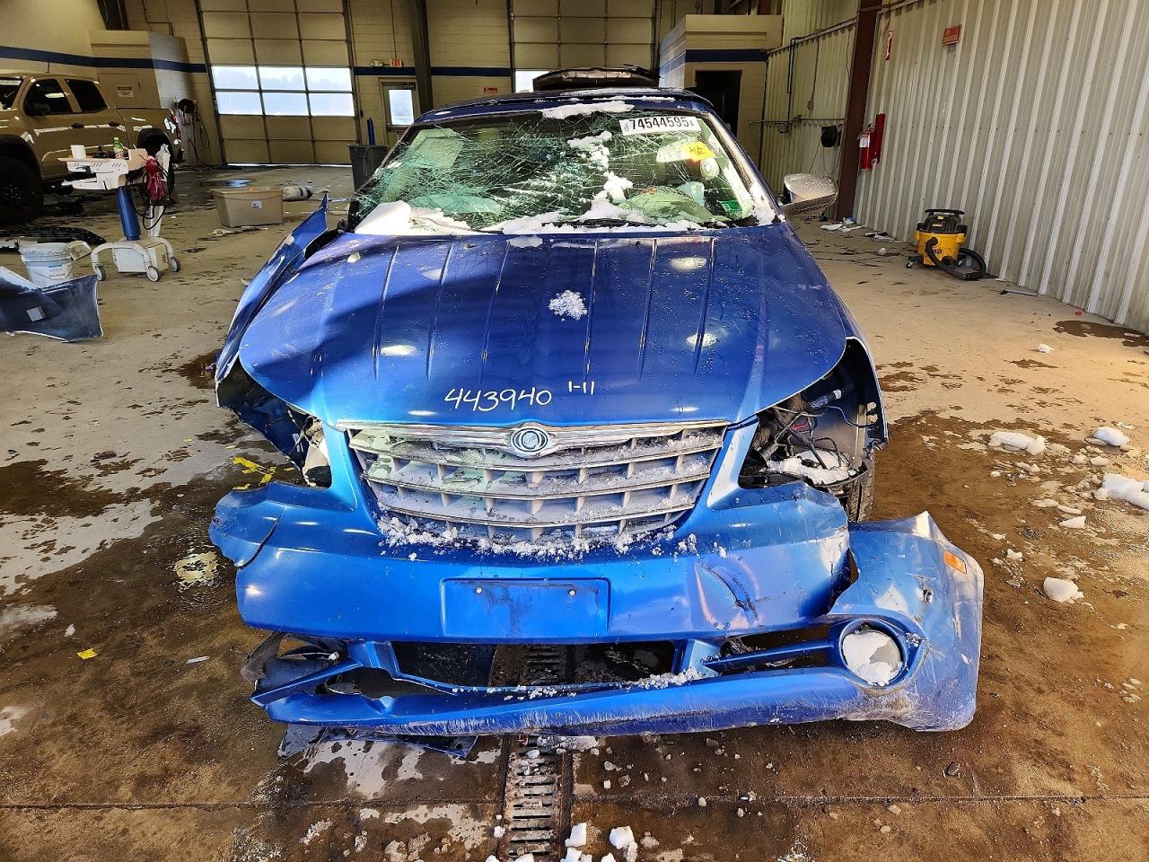2008 Chrysler Sebring Limited Blue vin: 1C3LC65M48N264618