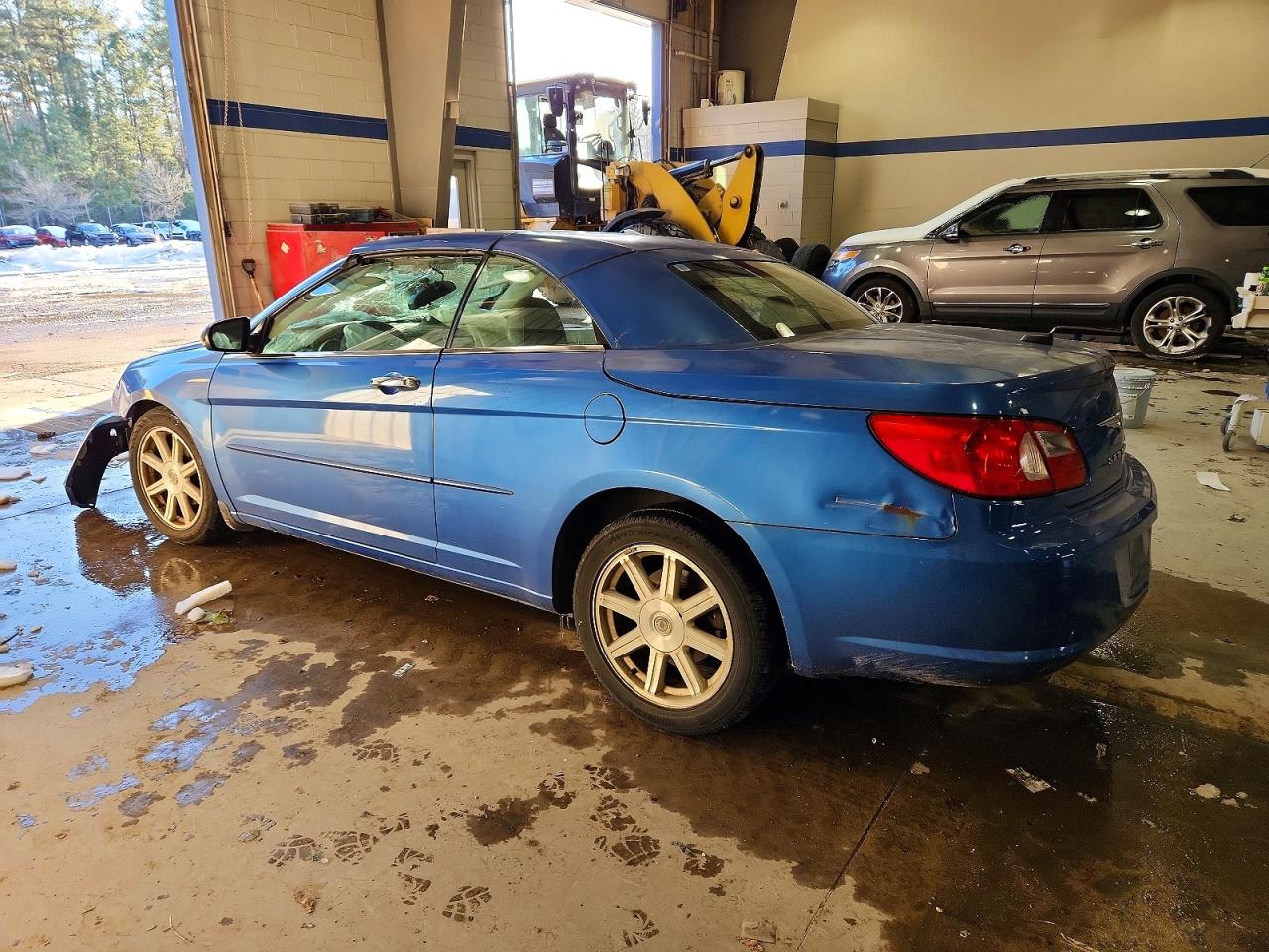 2008 Chrysler Sebring Limited Blue vin: 1C3LC65M48N264618