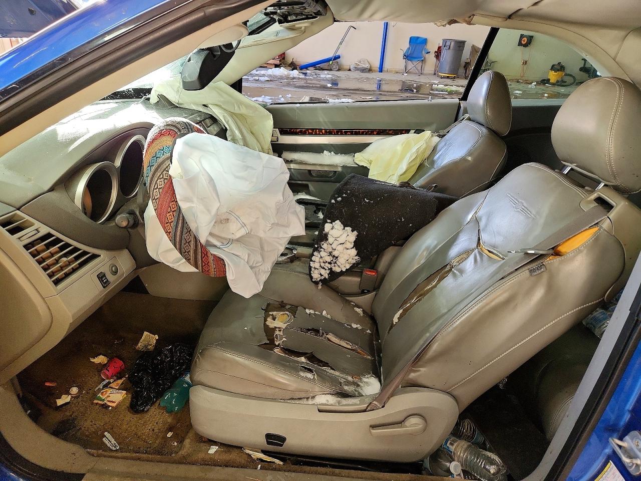2008 Chrysler Sebring Limited Blue vin: 1C3LC65M48N264618