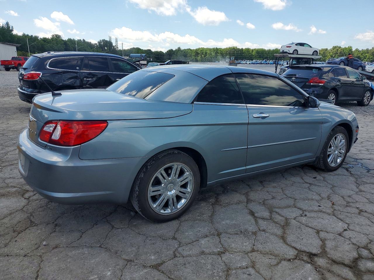 2008 Chrysler Sebring Limited Gray vin: 1C3LC65M58N150188
