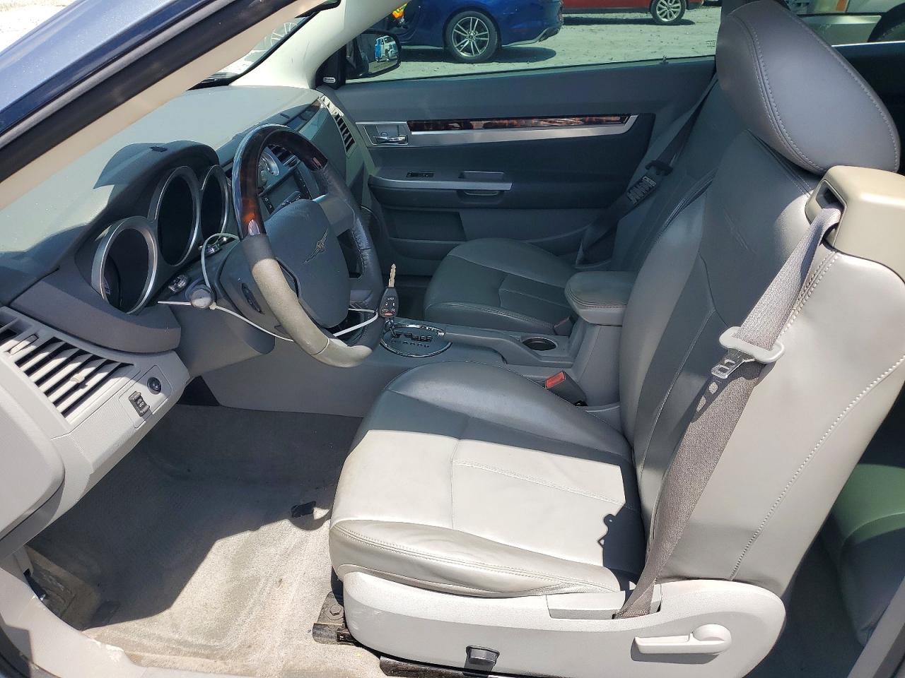 2008 Chrysler Sebring Limited Gray vin: 1C3LC65M58N150188