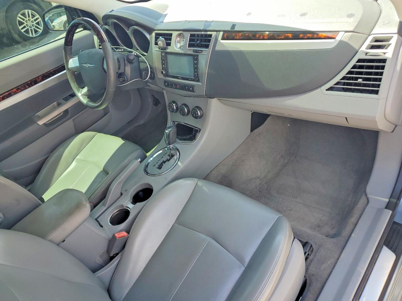 2008 Chrysler Sebring Limited Gray vin: 1C3LC65M58N150188