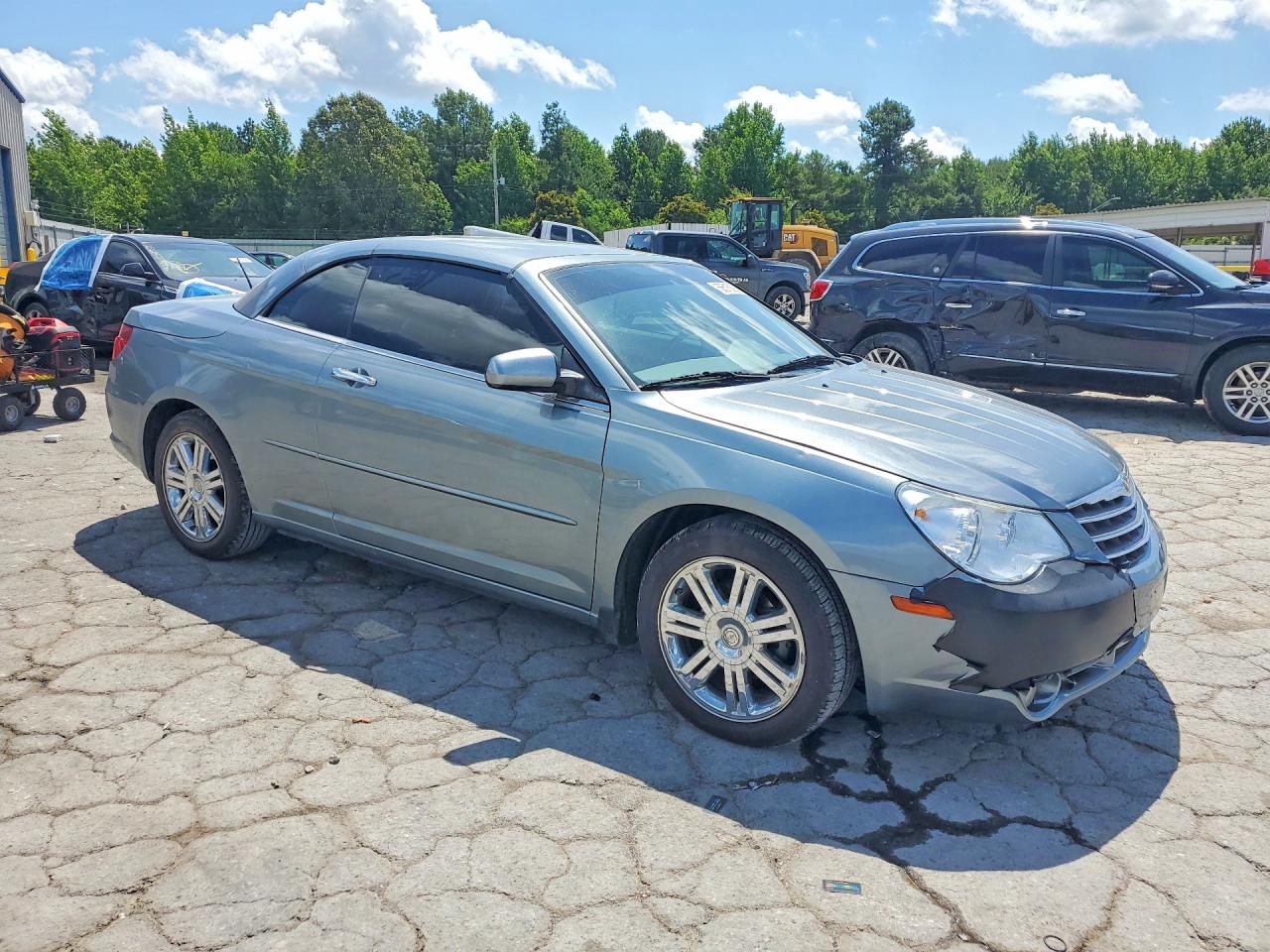 2008 Chrysler Sebring Limited Gray vin: 1C3LC65M58N150188