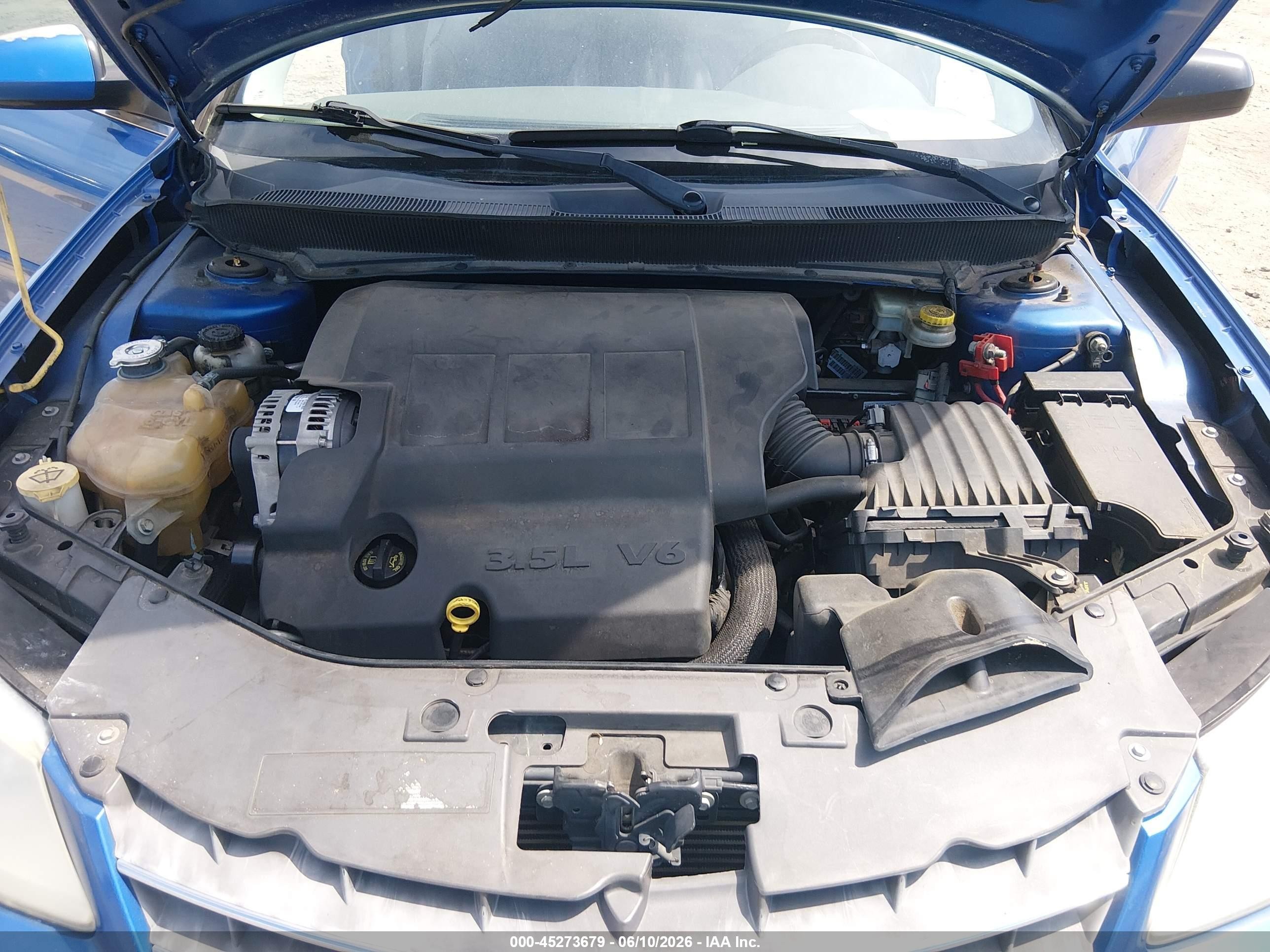 2008 Chrysler Sebring Limited Blue vin: 1C3LC65M58N167184