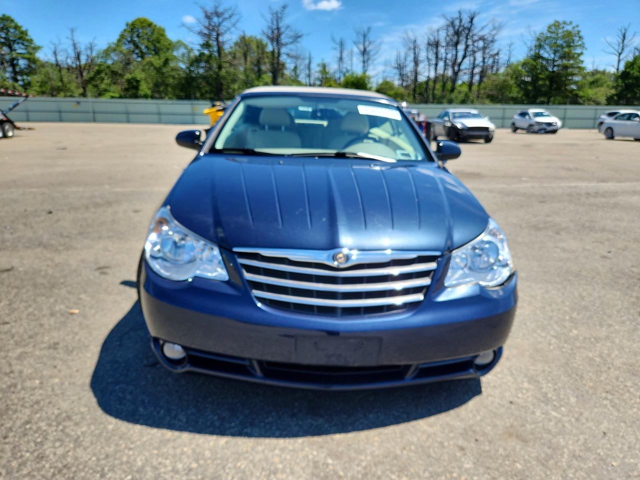 2008 Chrysler Sebring Limited Blue vin: 1C3LC65M68N675938