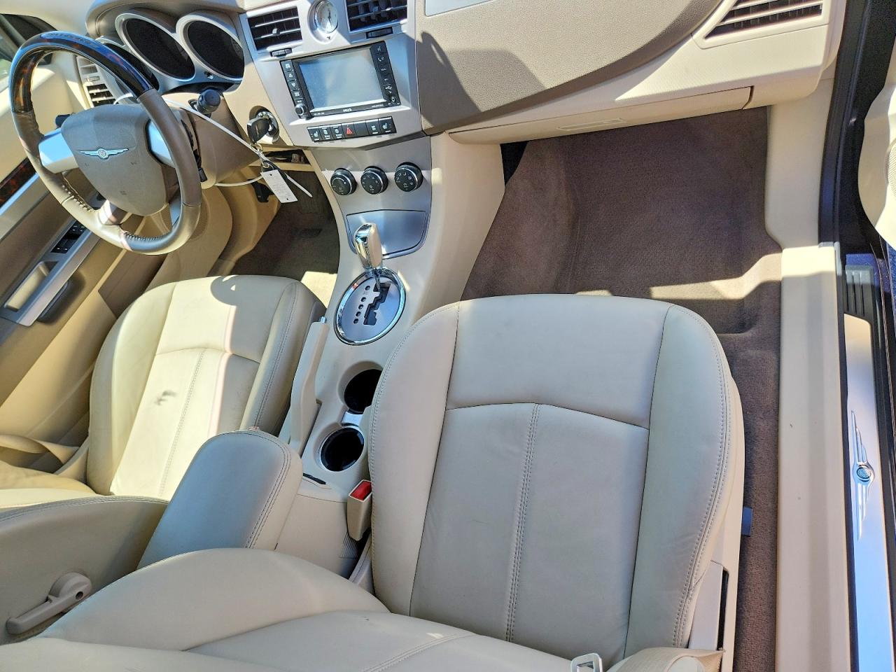 2008 Chrysler Sebring Limited Blue vin: 1C3LC65M68N675938
