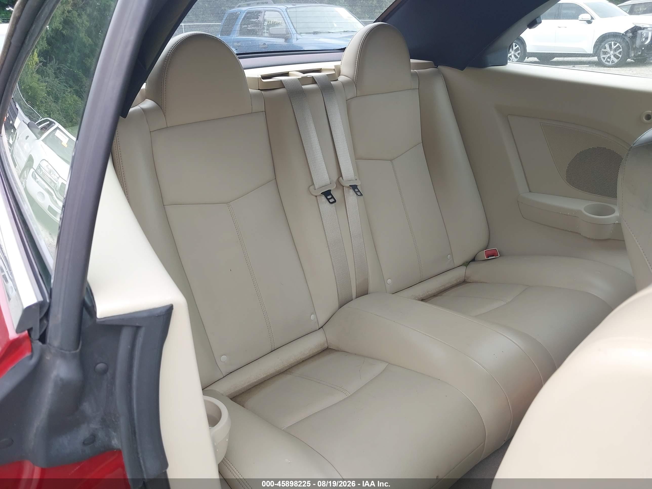 2008 Chrysler Sebring Limited Red vin: 1C3LC65M68N692531