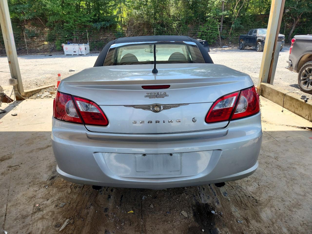 2008 Chrysler Sebring Limited Silver vin: 1C3LC65M78N573631