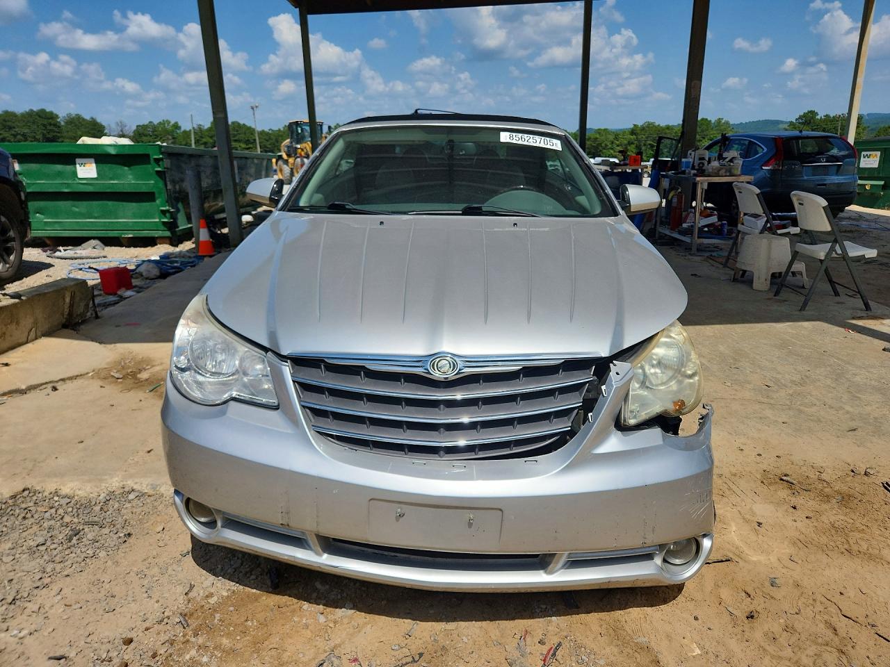 2008 Chrysler Sebring Limited Silver vin: 1C3LC65M78N573631