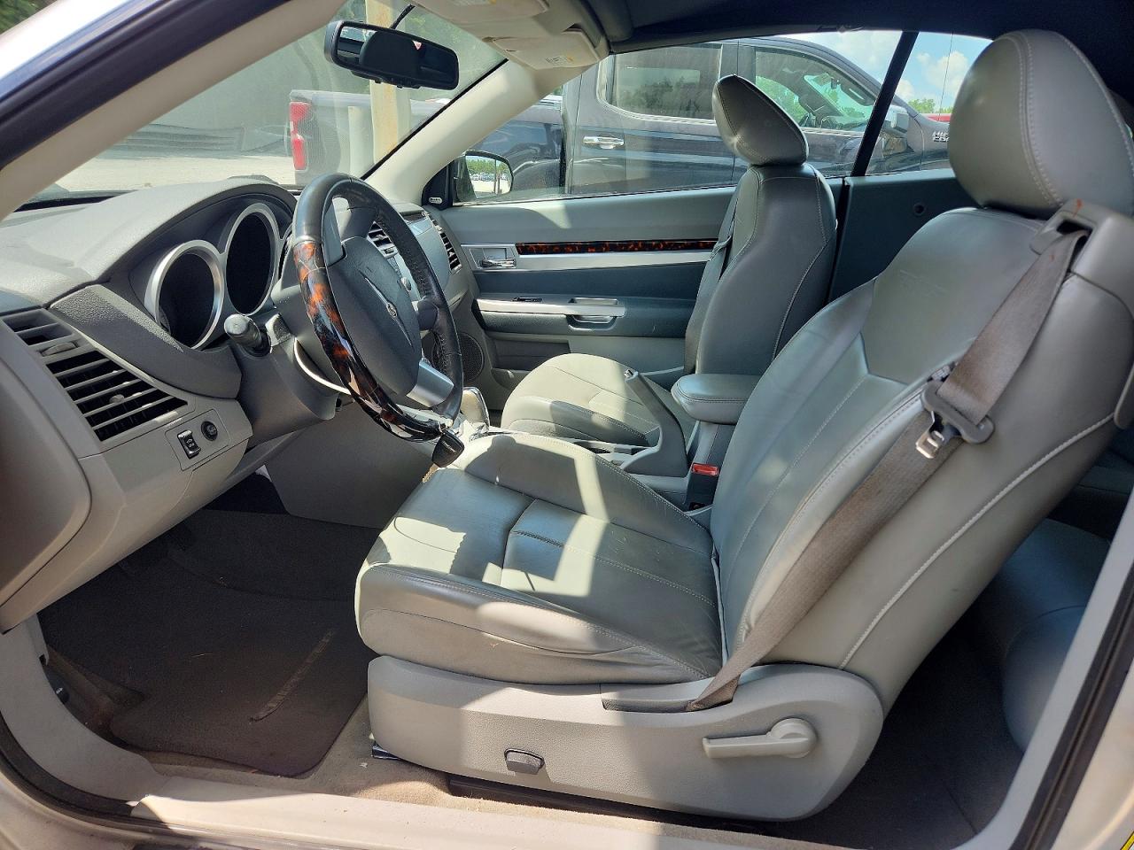 2008 Chrysler Sebring Limited Silver vin: 1C3LC65M78N573631