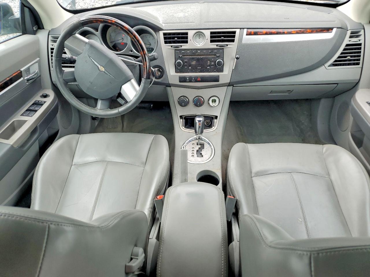 2008 Chrysler Sebring Limited Blue vin: 1C3LC65M88N231136