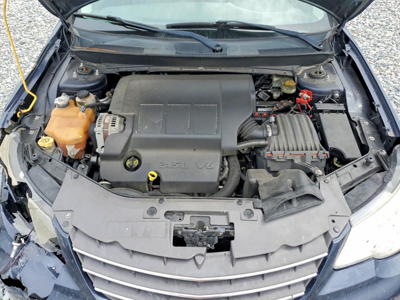 2008 Chrysler Sebring Limited Blue vin: 1C3LC65M88N231136