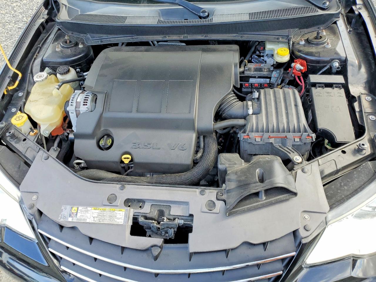 2008 Chrysler Sebring Limited Black vin: 1C3LC65M98N147522