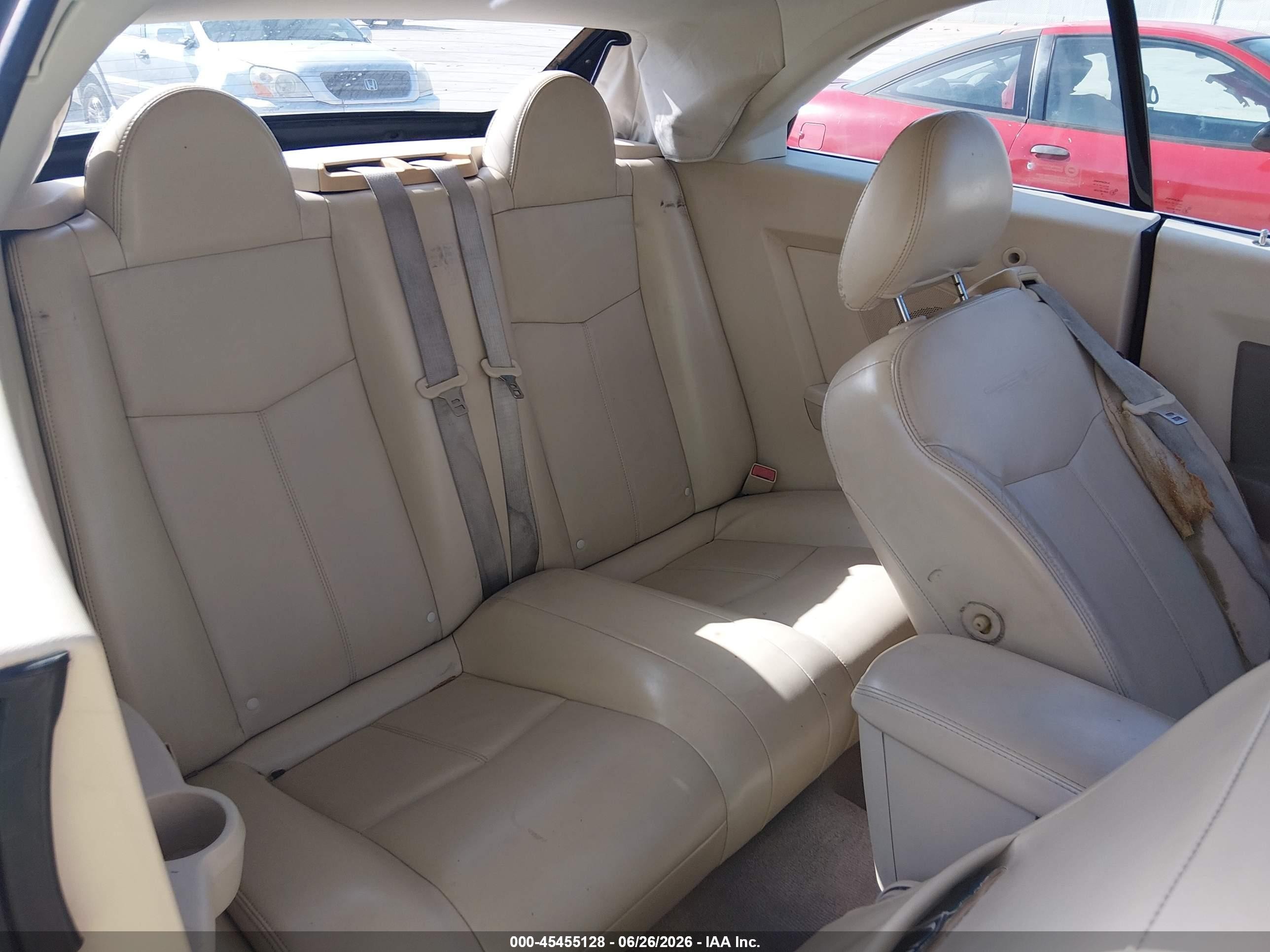 2008 Chrysler Sebring Limited Черный vin: 1C3LC65MX8N635376