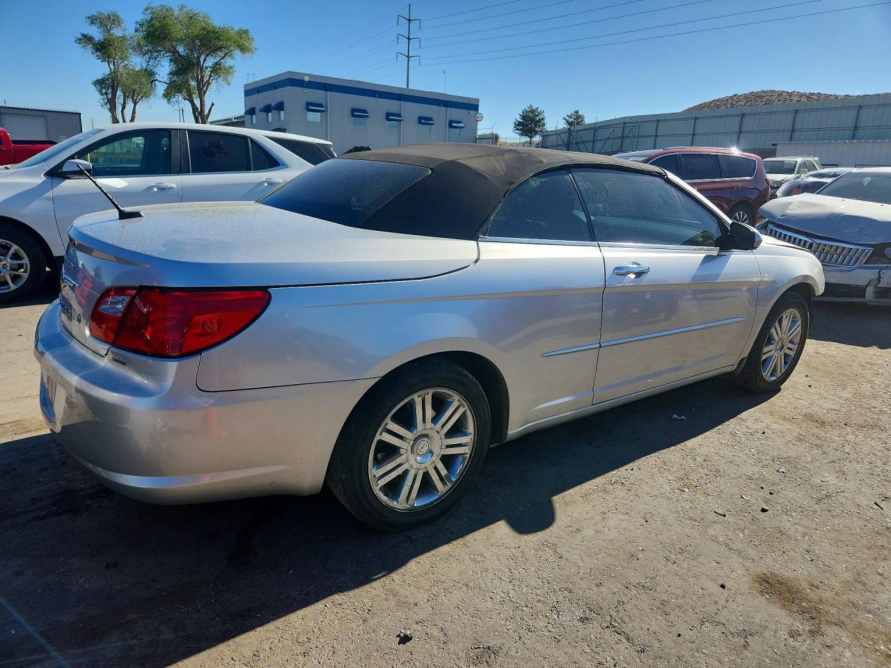 2009 Chrysler Sebring Limited Silver vin: 1C3LC65V19N543342