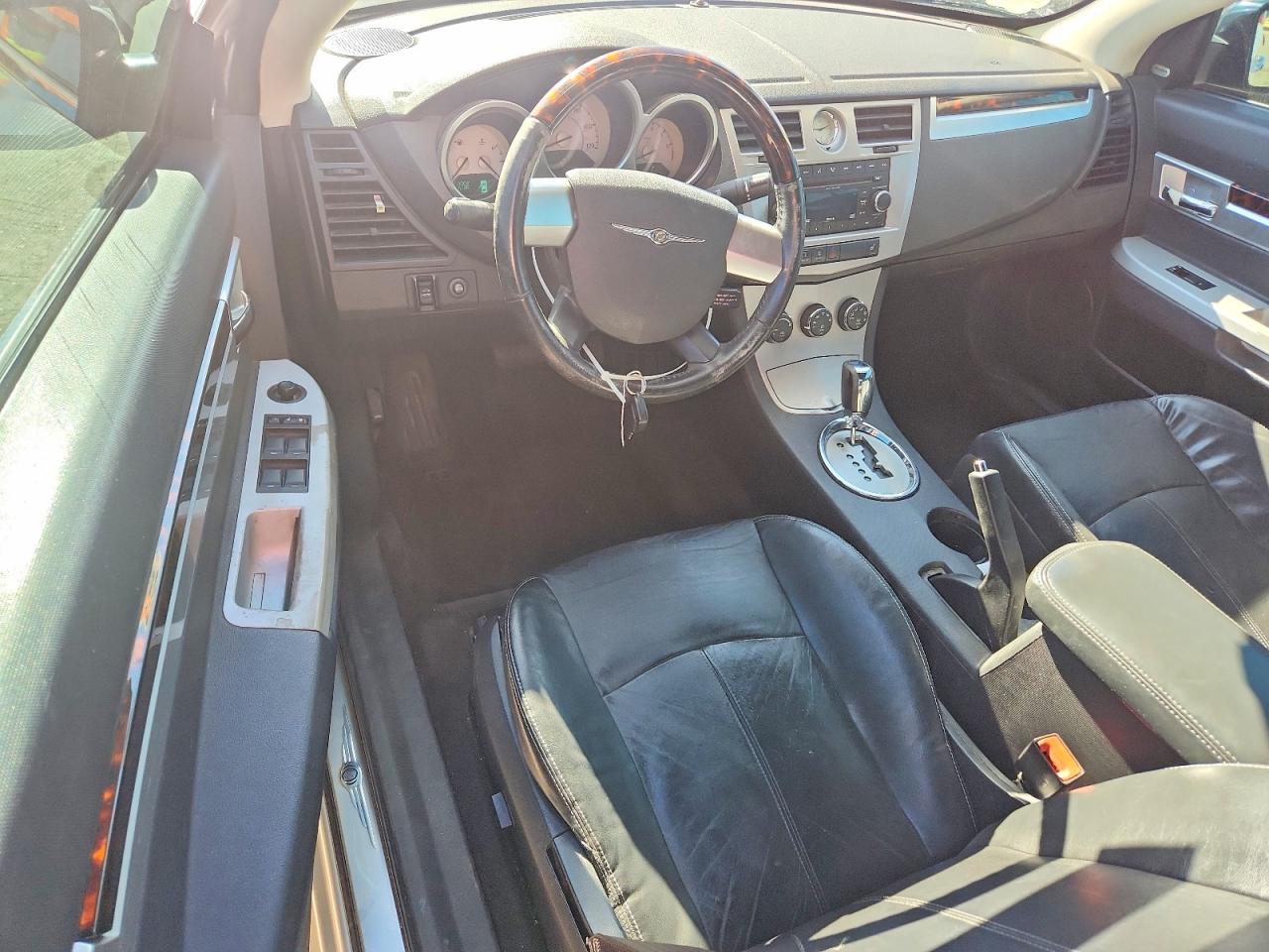 2009 Chrysler Sebring Limited Silver vin: 1C3LC65V19N543342