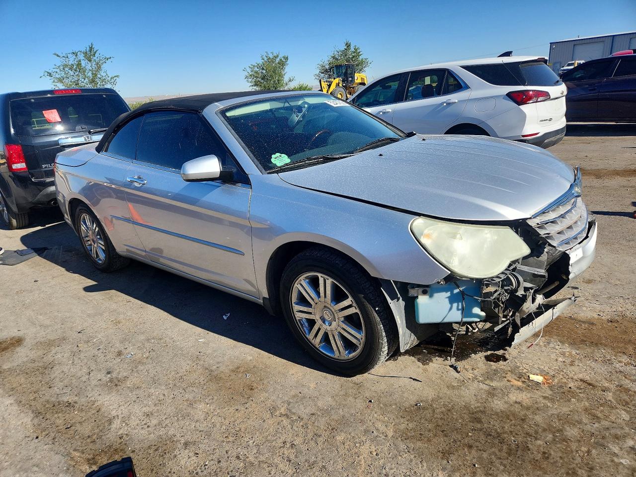 2009 Chrysler Sebring Limited Silver vin: 1C3LC65V19N543342