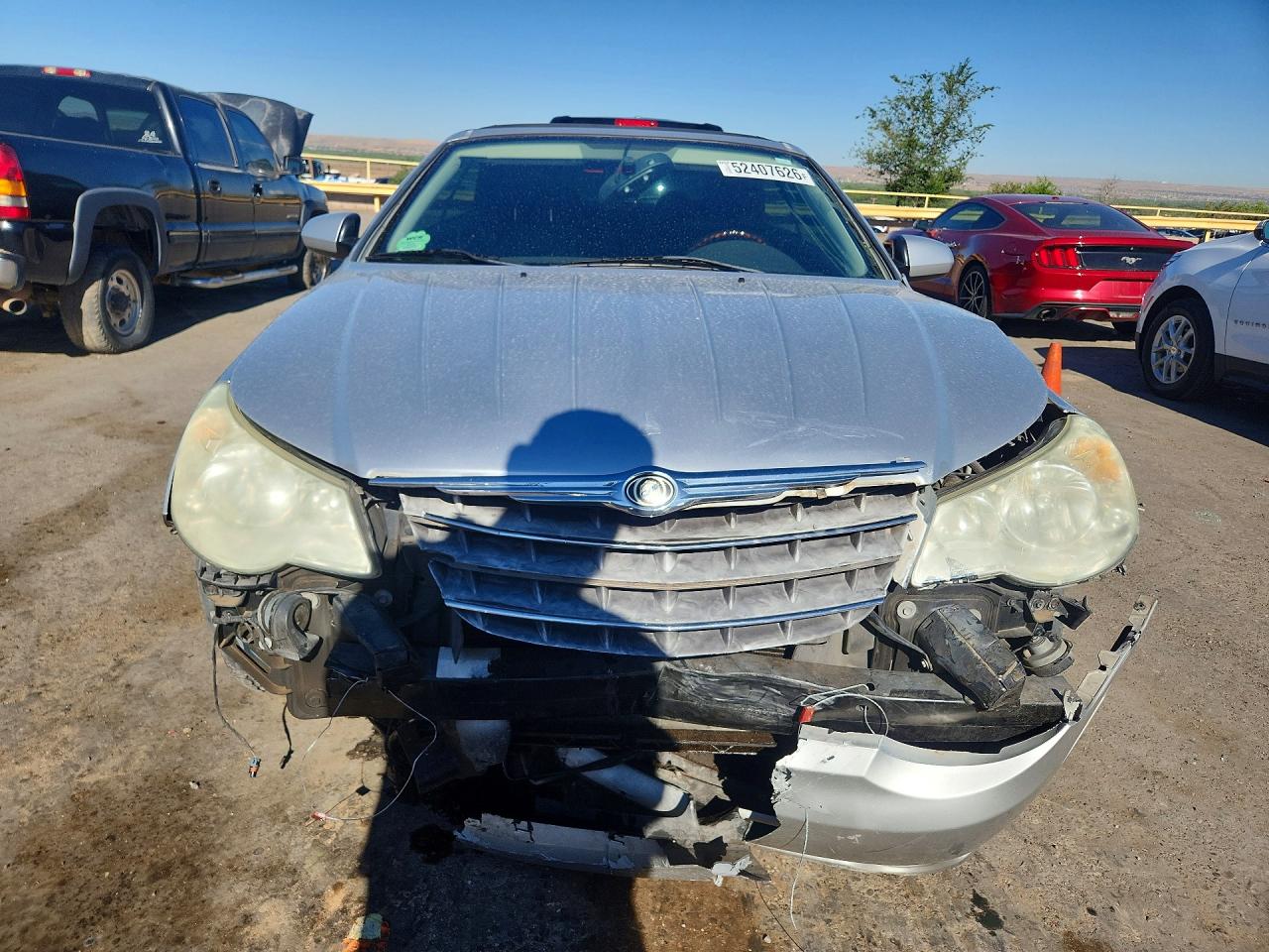 2009 Chrysler Sebring Limited Silver vin: 1C3LC65V19N543342