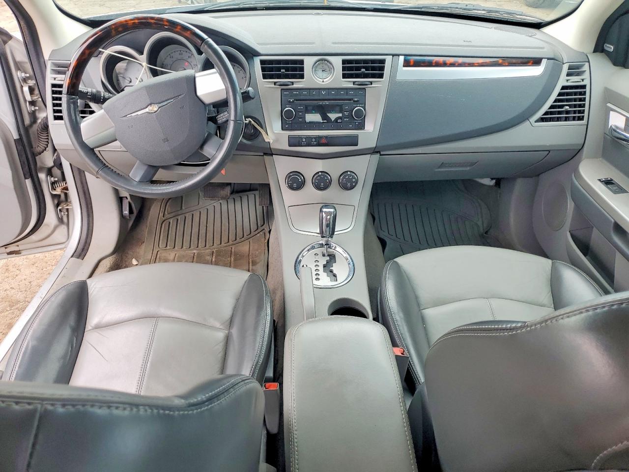 2008 Chrysler Sebring Limited Silver vin: 1C3LC66JX8N251926