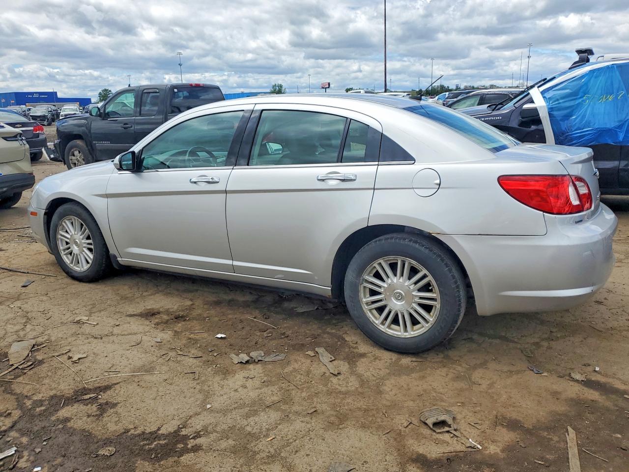 2008 Chrysler Sebring Limited Silver vin: 1C3LC66JX8N251926