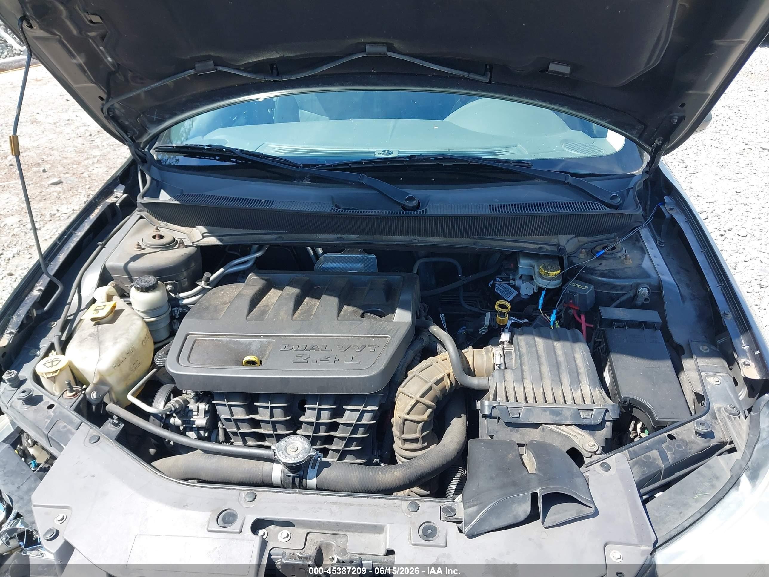 2007 Chrysler Sebring Limited Черный vin: 1C3LC66K47N527430