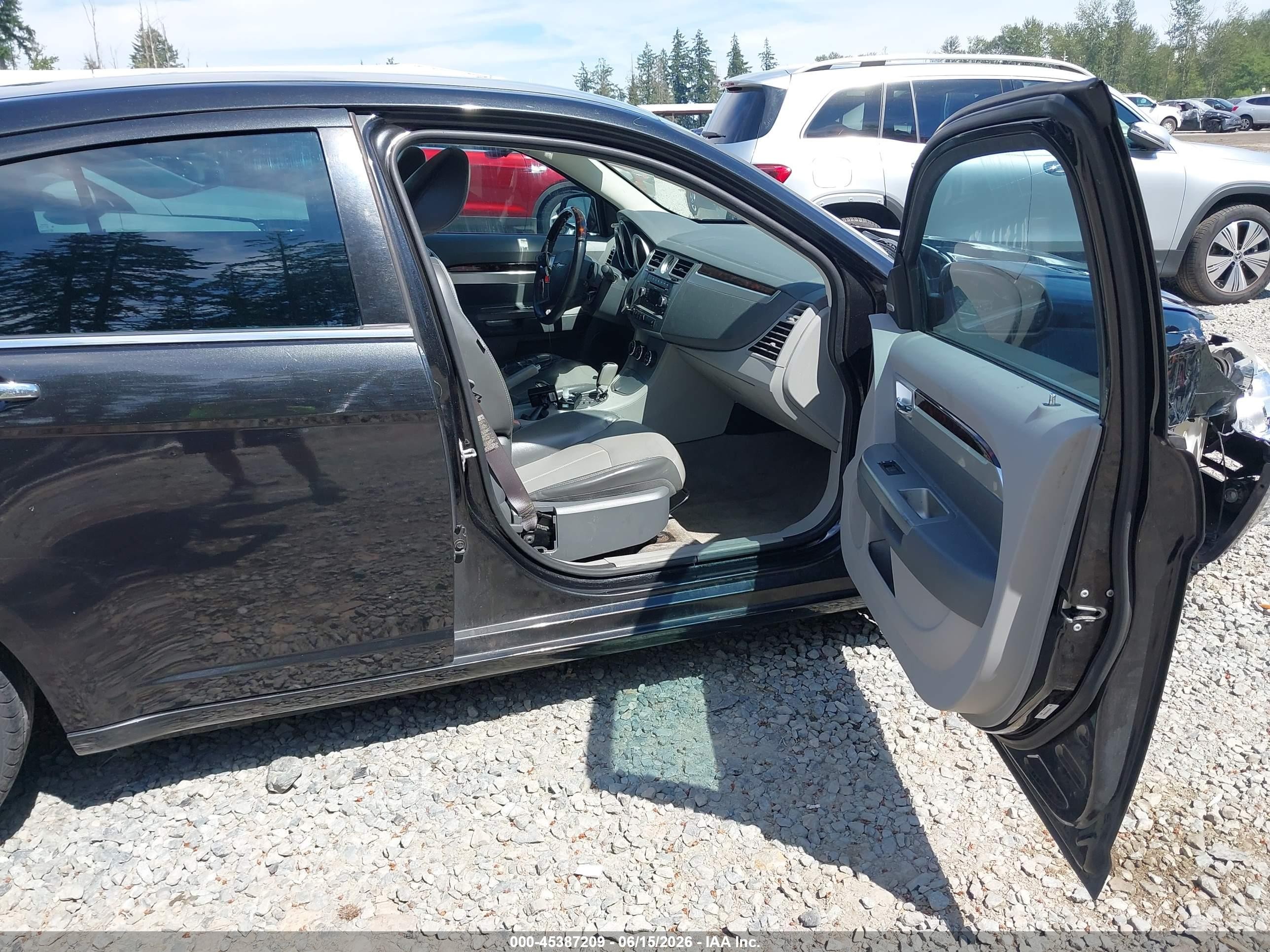 2007 Chrysler Sebring Limited Черный vin: 1C3LC66K47N527430