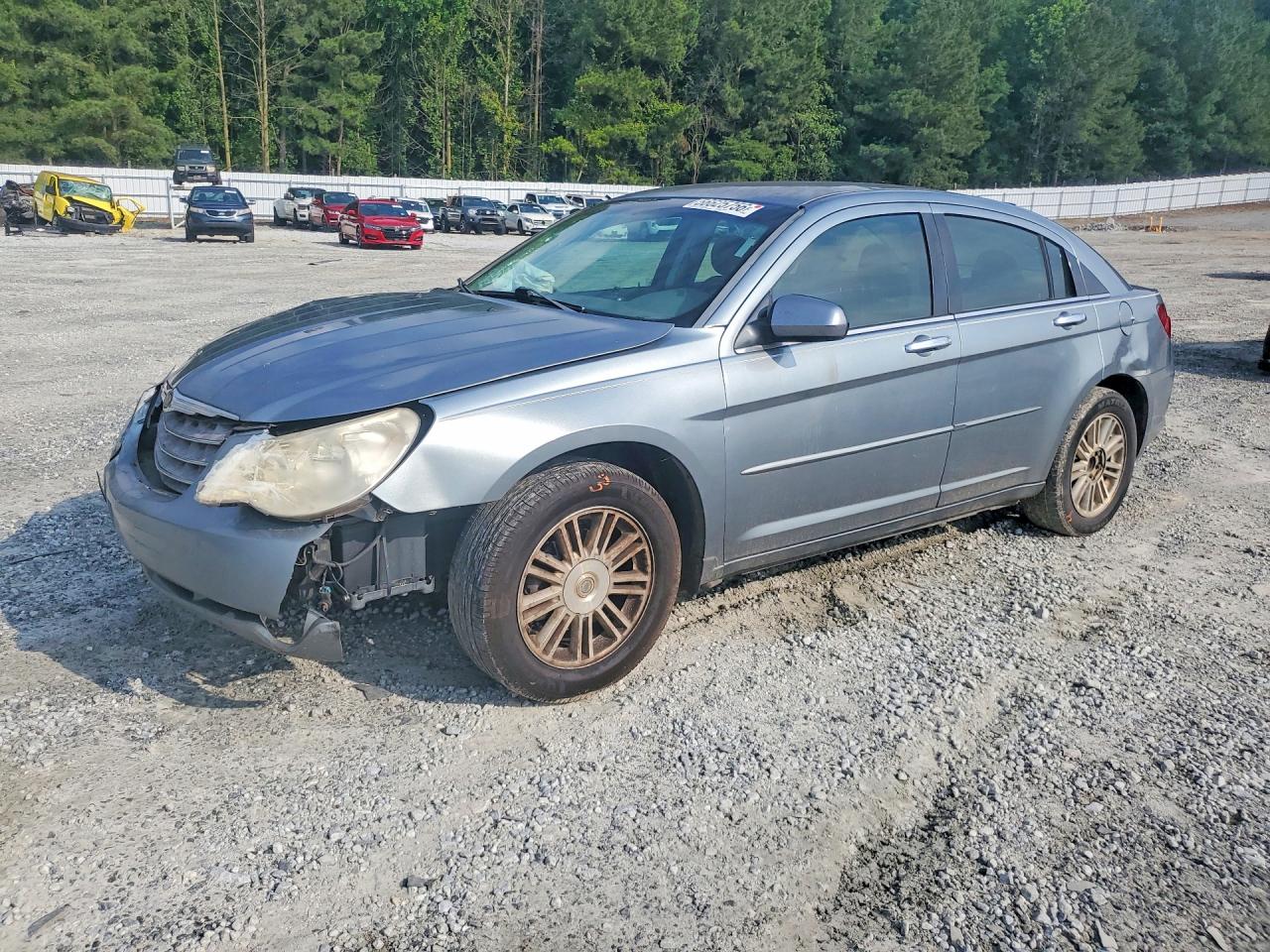 2007 Chrysler Sebring Limited Gray vin: 1C3LC66K97N580494