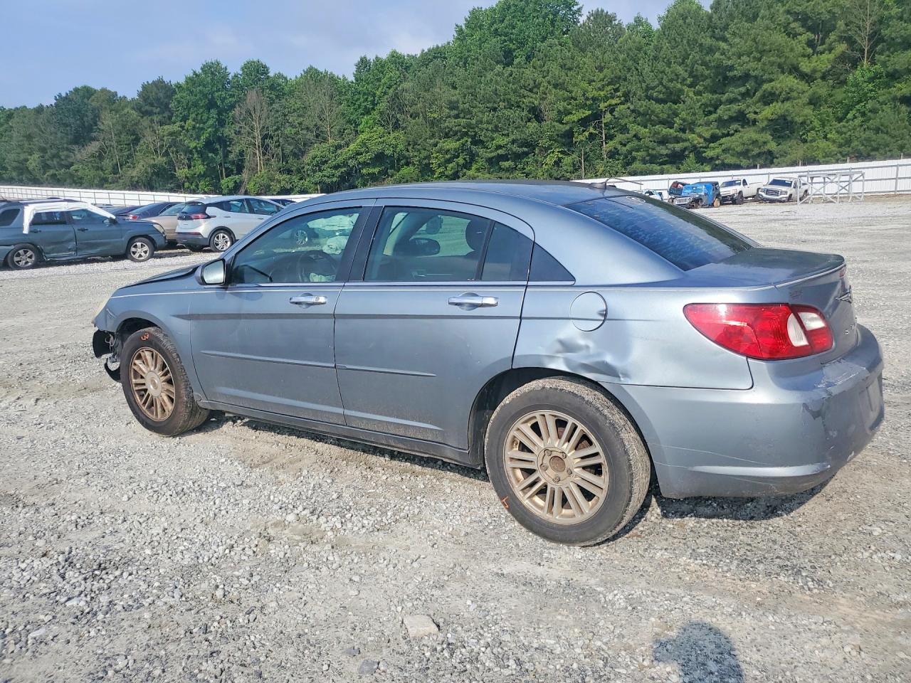 2007 Chrysler Sebring Limited Gray vin: 1C3LC66K97N580494