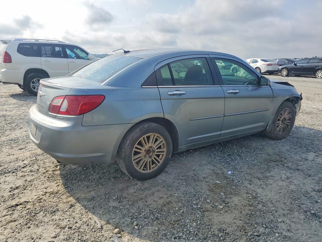 2007 Chrysler Sebring Limited Gray vin: 1C3LC66K97N580494