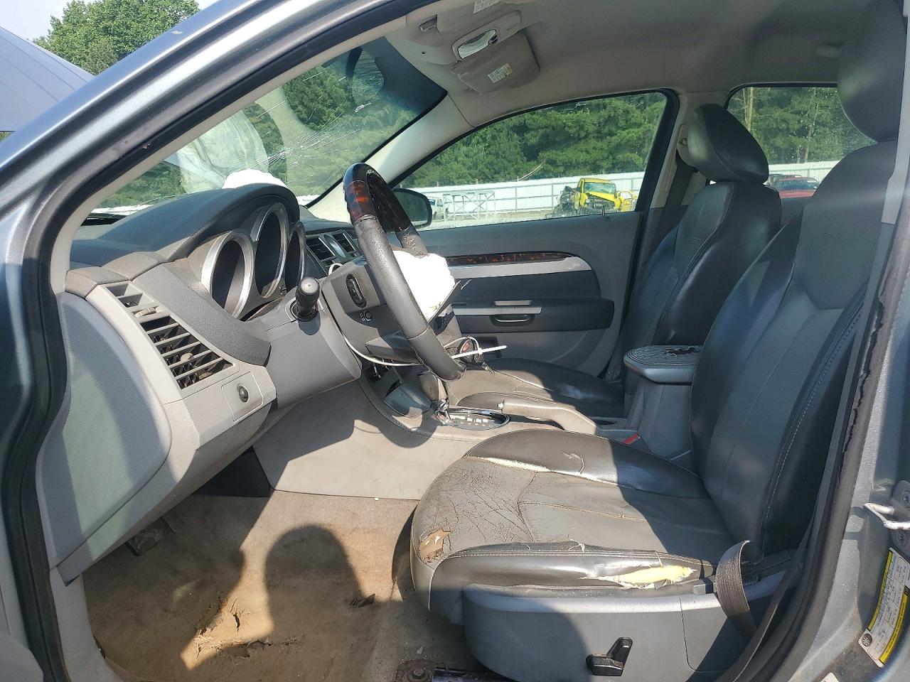 2007 Chrysler Sebring Limited Gray vin: 1C3LC66K97N580494