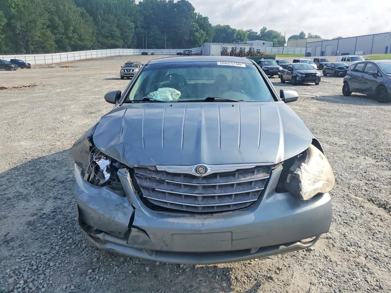 2007 Chrysler Sebring Limited Gray vin: 1C3LC66K97N580494