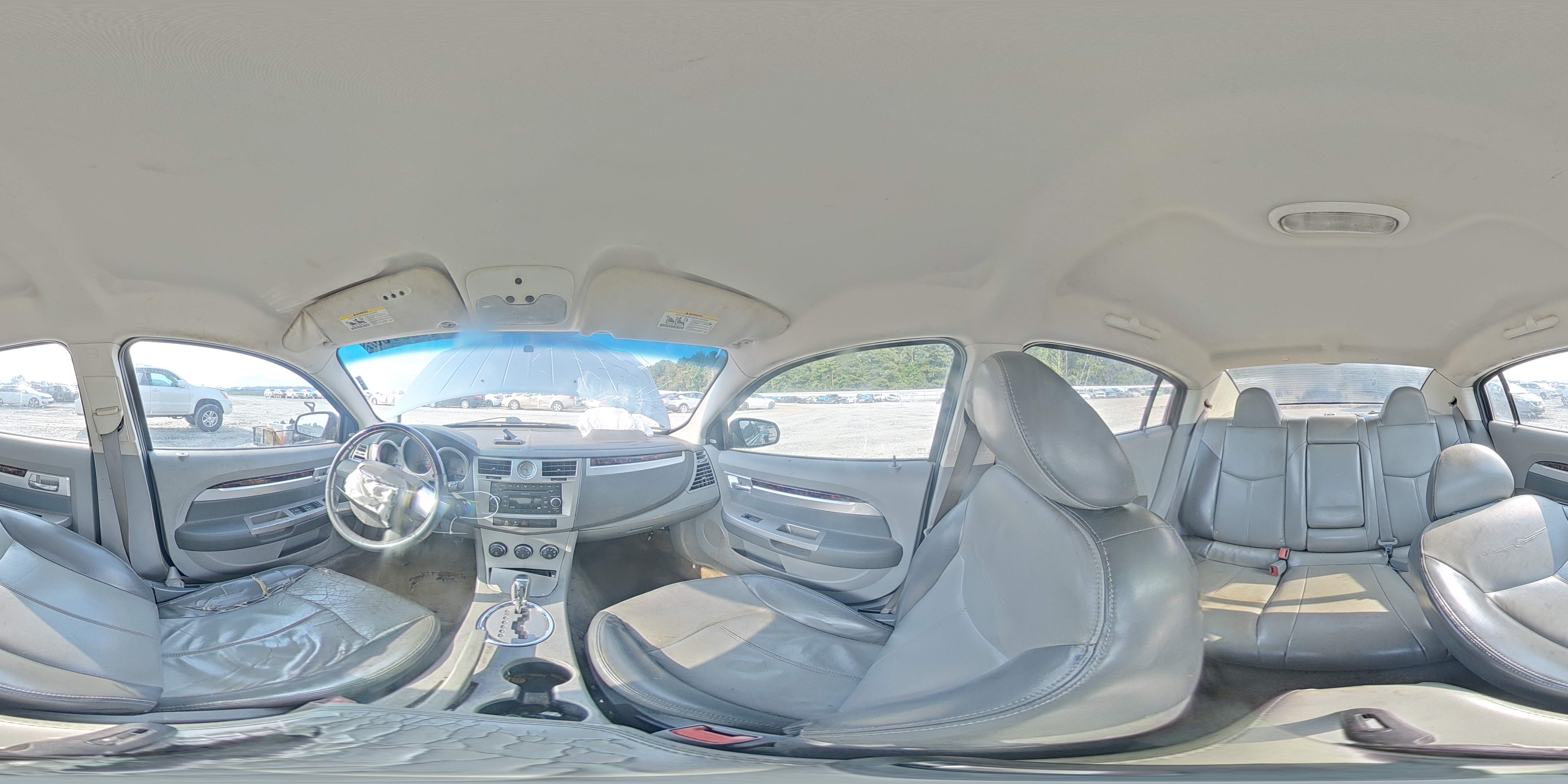 2007 Chrysler Sebring Limited Gray vin: 1C3LC66K97N580494