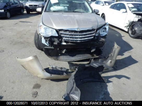 2007 Chrysler Sebring Limited vin: 1C3LC66KX7N537136