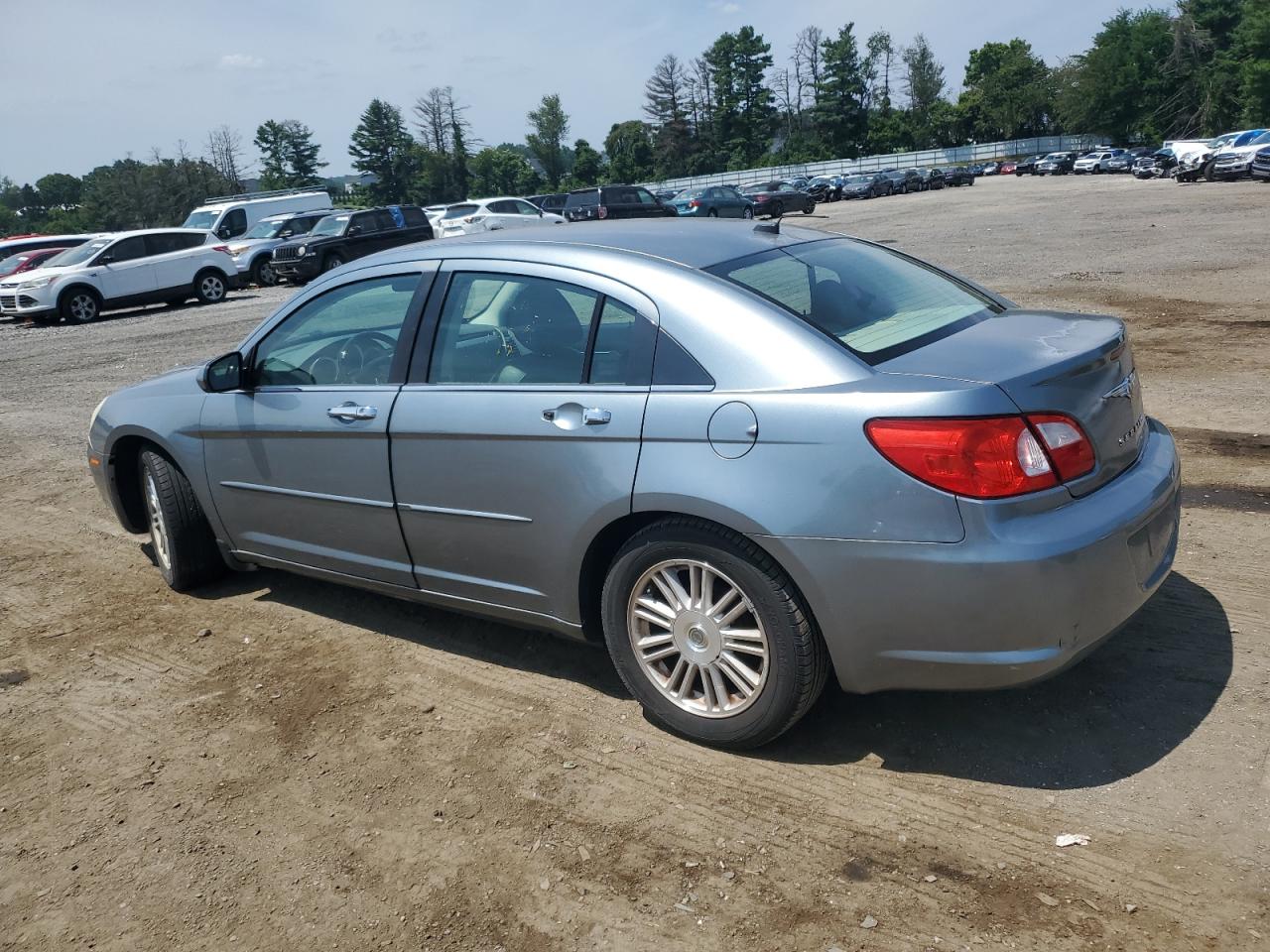 2007 Chrysler Sebring Limited Silver vin: 1C3LC66KX7N694004