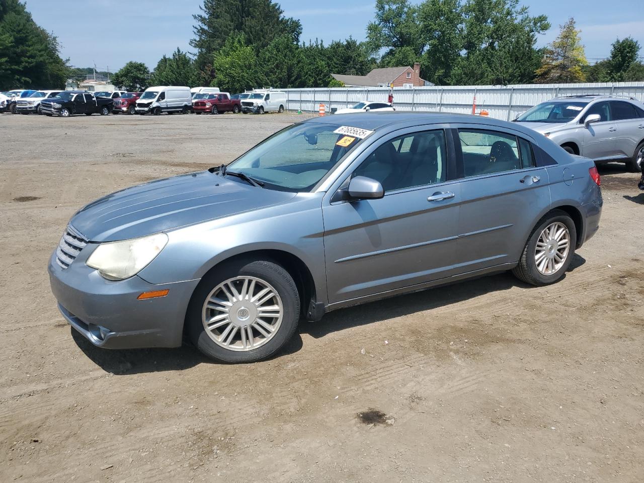 2007 Chrysler Sebring Limited Silver vin: 1C3LC66KX7N694004