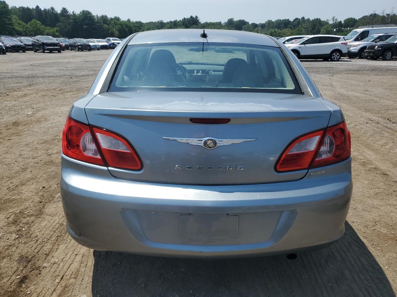 2007 Chrysler Sebring Limited Silver vin: 1C3LC66KX7N694004
