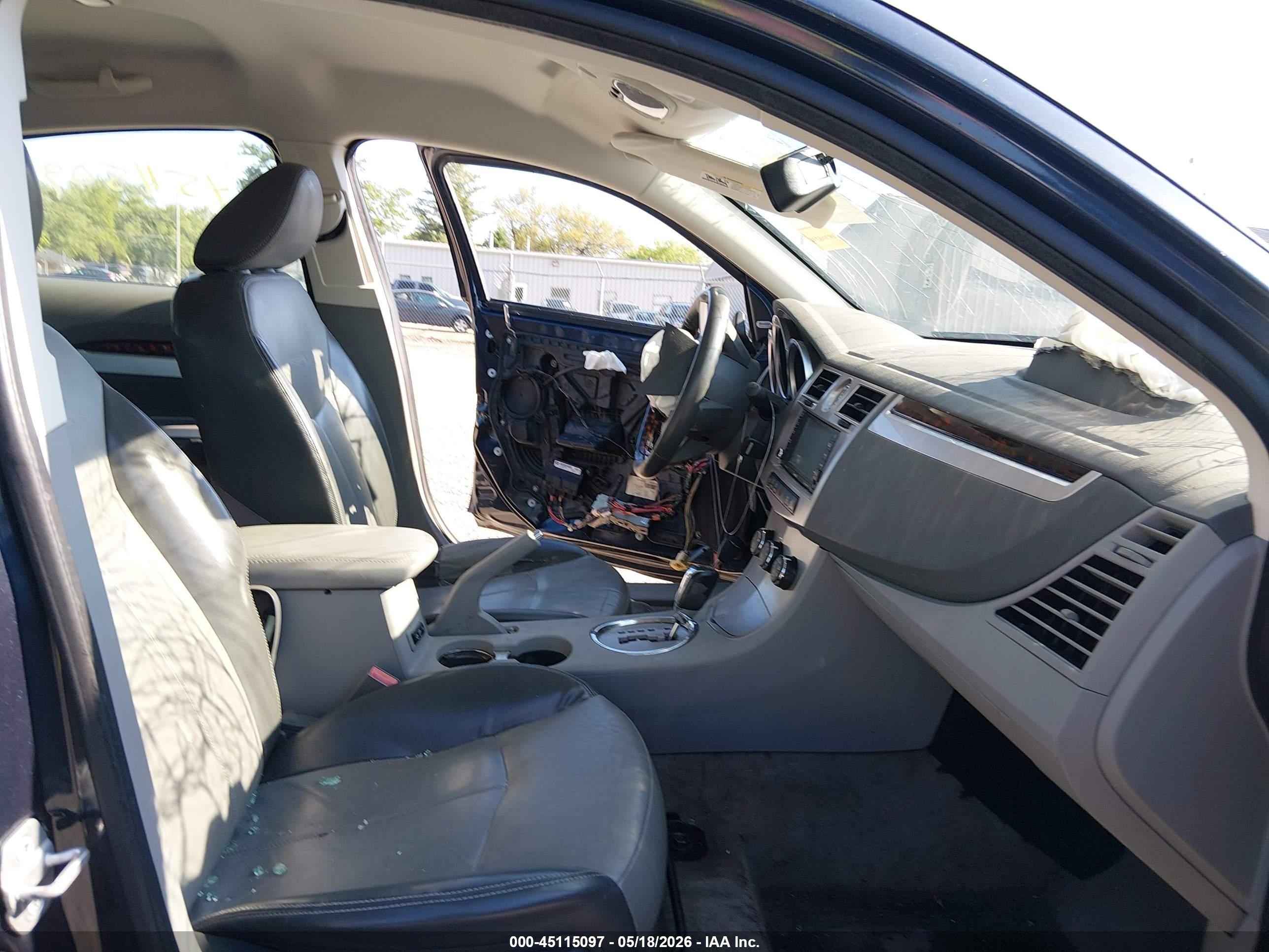 2008 Chrysler Sebring Limited Blue vin: 1C3LC66M28N196379