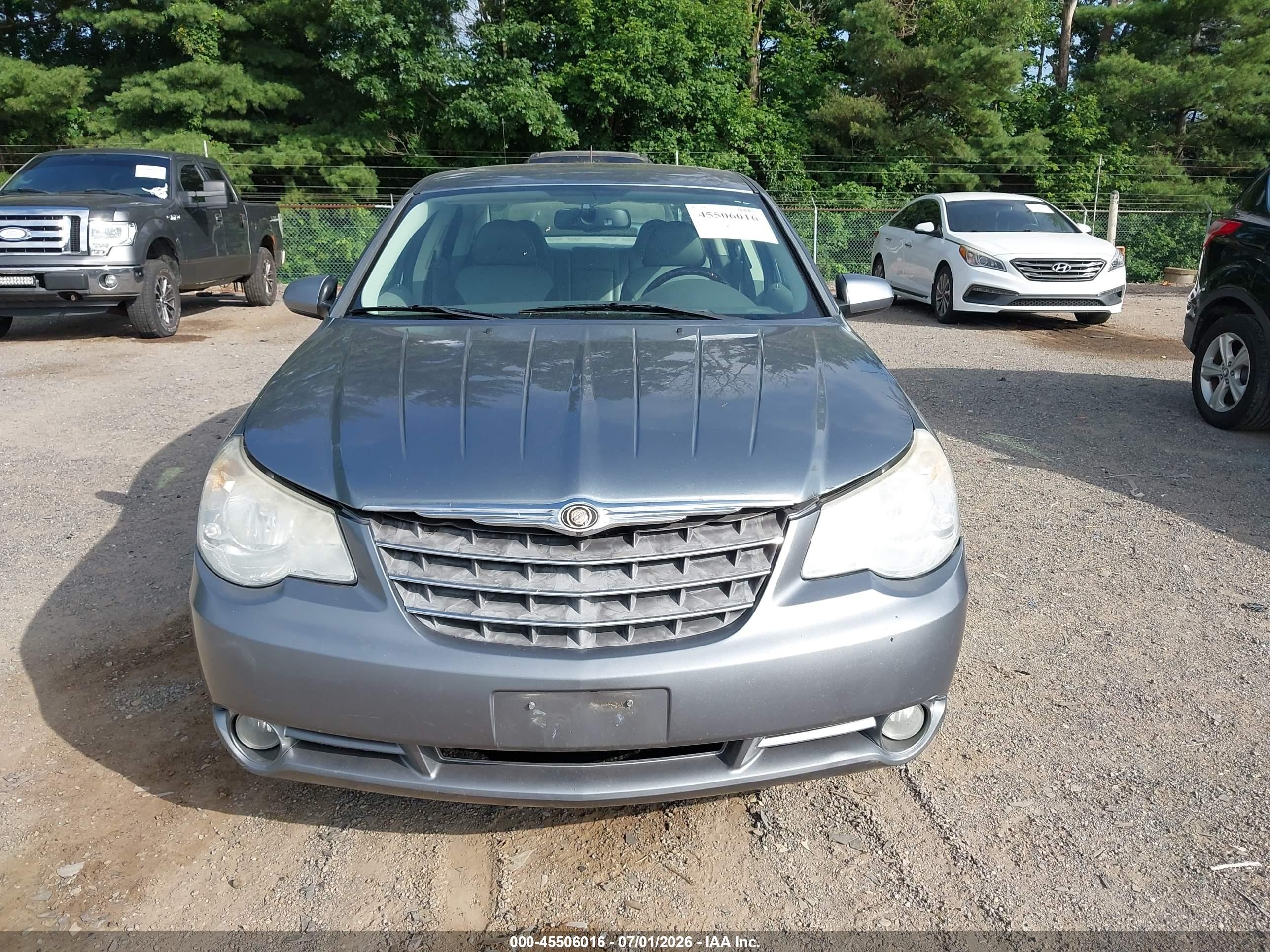 2007 Chrysler Sebring Limited Gray vin: 1C3LC66M97N544497