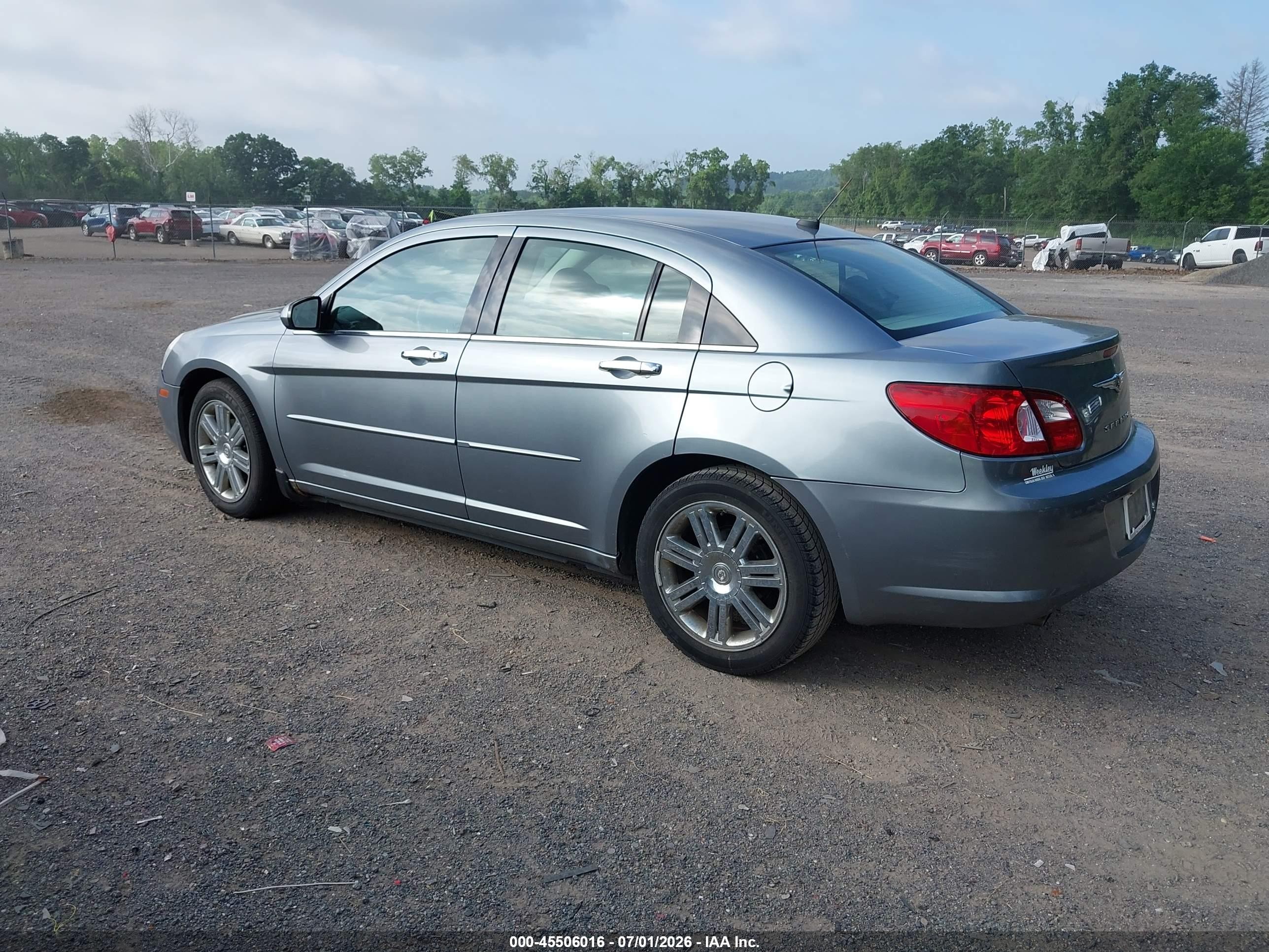 2007 Chrysler Sebring Limited Gray vin: 1C3LC66M97N544497