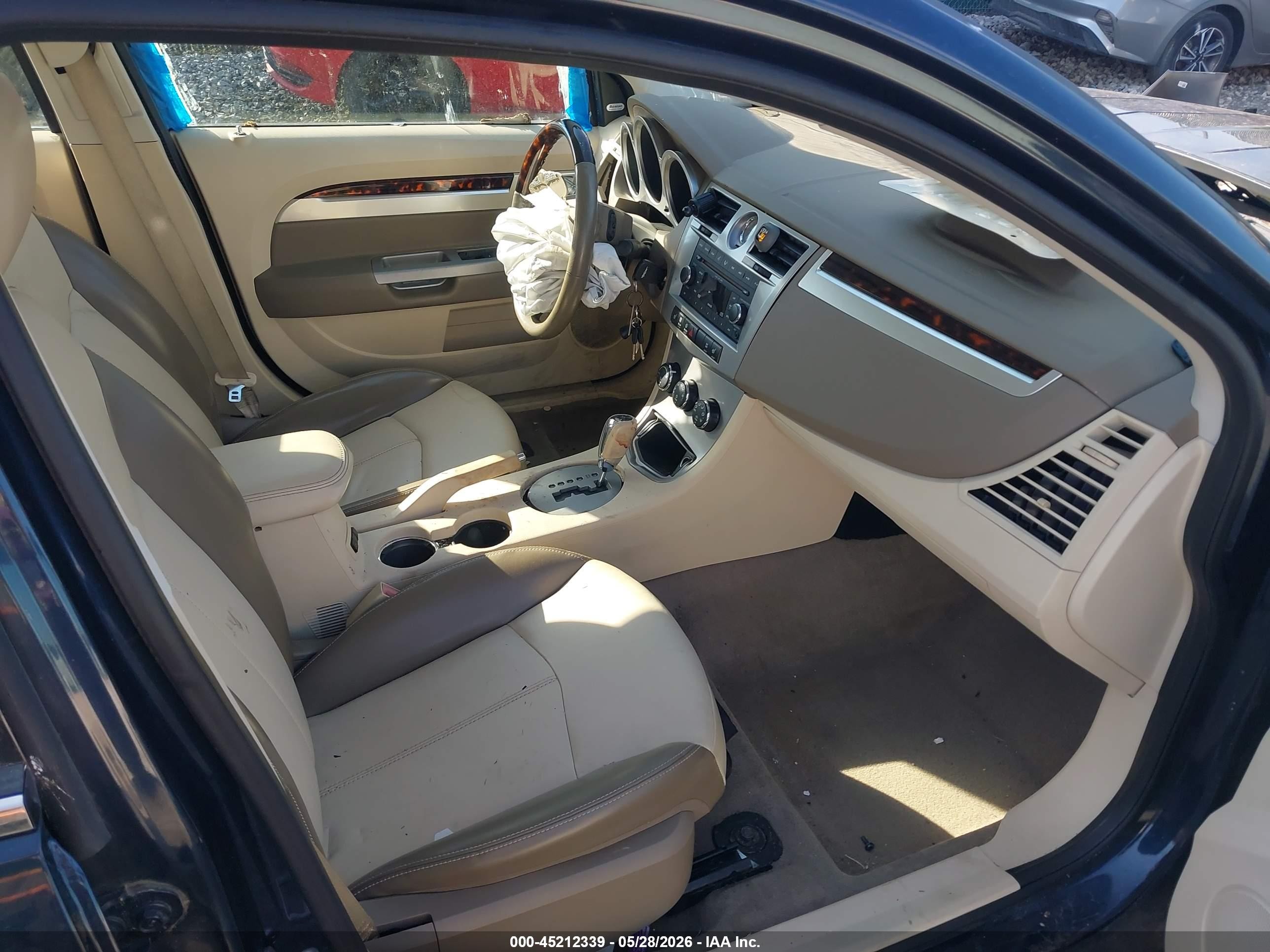 2007 Chrysler Sebring Limited Dark Blue vin: 1C3LC66MX7N549921