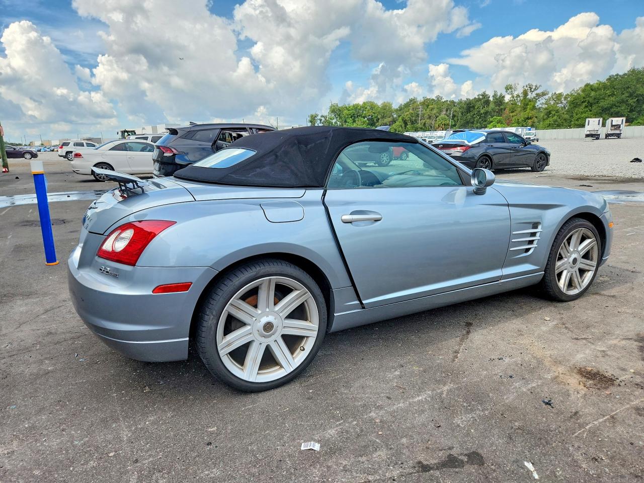 2007 Chrysler Crossfire Limited Silver vin: 1C3LN65L27X073705