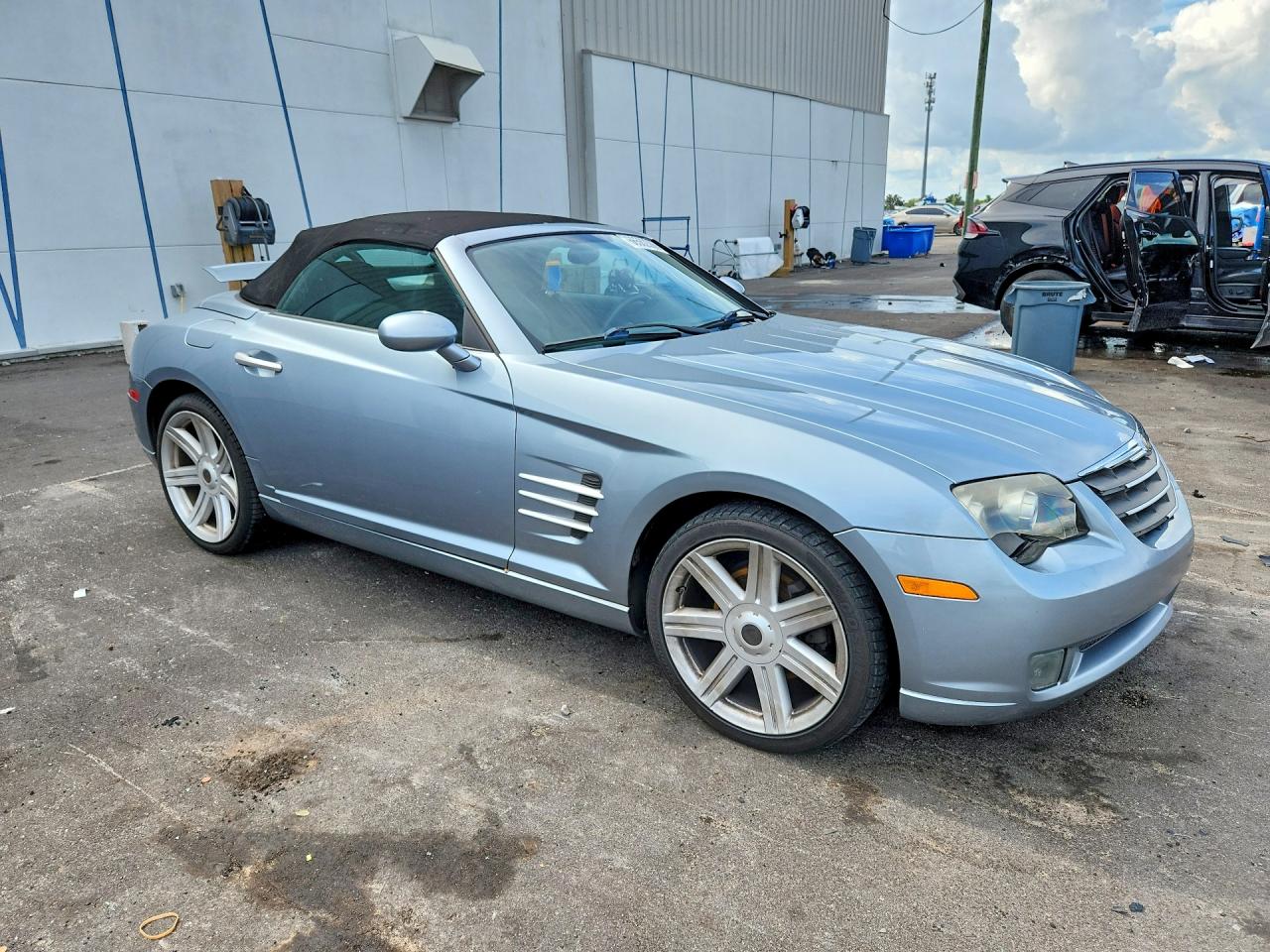 2007 Chrysler Crossfire Limited Silver vin: 1C3LN65L27X073705