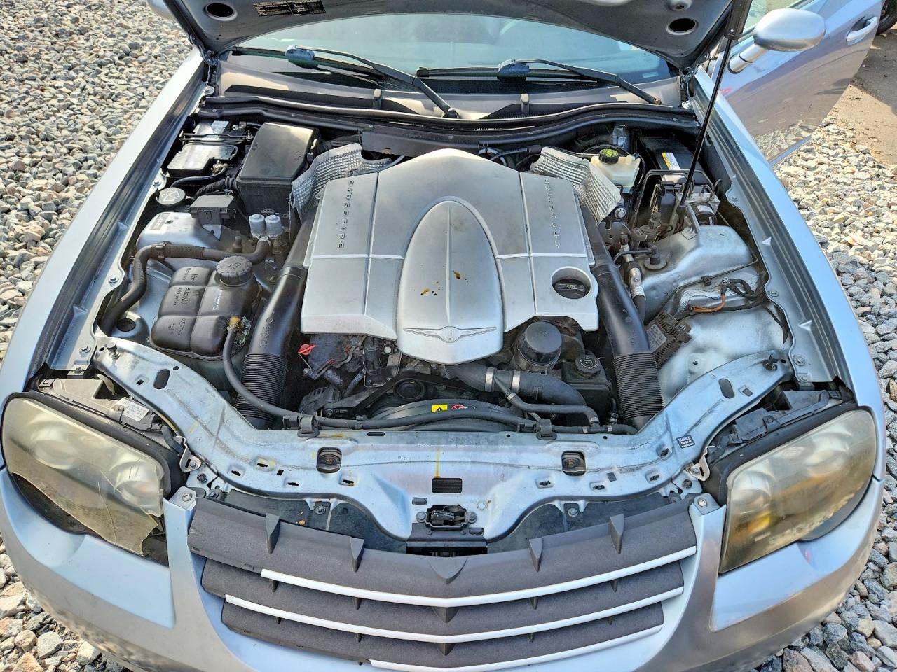 2007 Chrysler Crossfire Limited Silver vin: 1C3LN65L27X073705