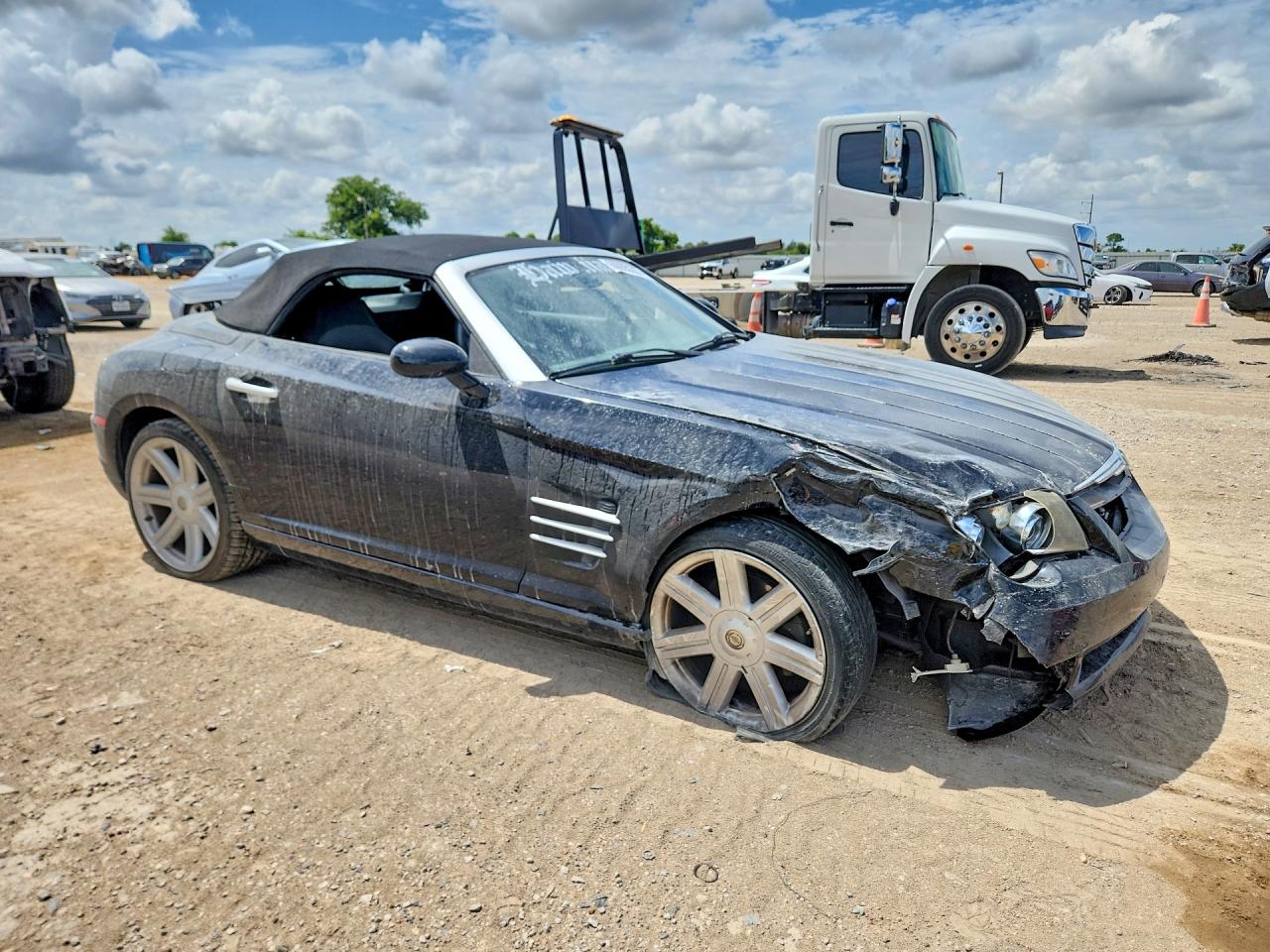 2007 Chrysler Crossfire Limited Черный vin: 1C3LN65L27X074224