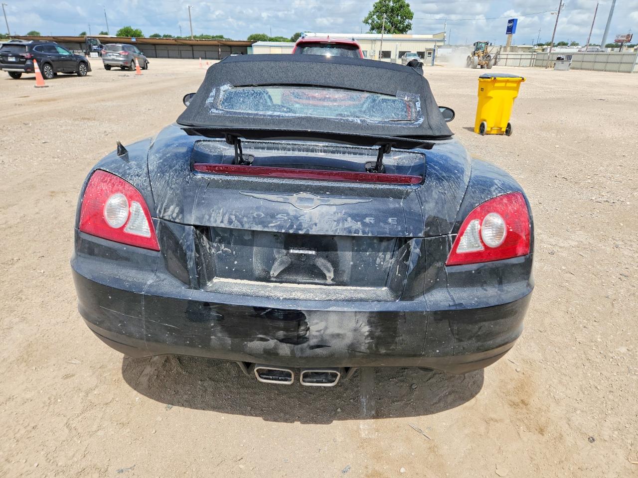 2007 Chrysler Crossfire Limited Черный vin: 1C3LN65L27X074224